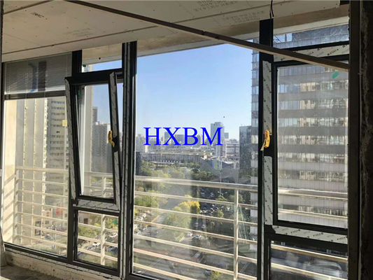 5mm thermischer Glasbruch-Aluminiumflügelfenster Windows ISO9001