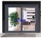 Doppelverglastes Aluminium-Windows und gute Belüftung des Tür-großen offenen Gebiets