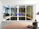 Doppelverglaste horizontale gleitende Aluminiumfenster der australischen Art mit flyscreen für Wohnungen