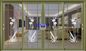 Energiesparendes Bifold Schiebetür-doppelverglastes hölzernes Korn für Highrise-Gebäude