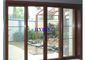 Hartglas-hölzerne Franzosen Windows und Tür-starker Temperatur-Widerstand