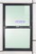 6063 - Tiefe doppelverglastes gleitendes Windows T5 70mm anodisierte