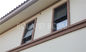 Aluminiumflügelfenster Windows des Holz-Korn-0,76 PVB doppelverglast